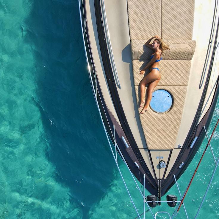 Corporate retreat on yacht